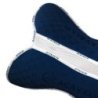 Acavallo Compensatore salto Memory Foam in bambù Grip - Deep Blue/Bianco