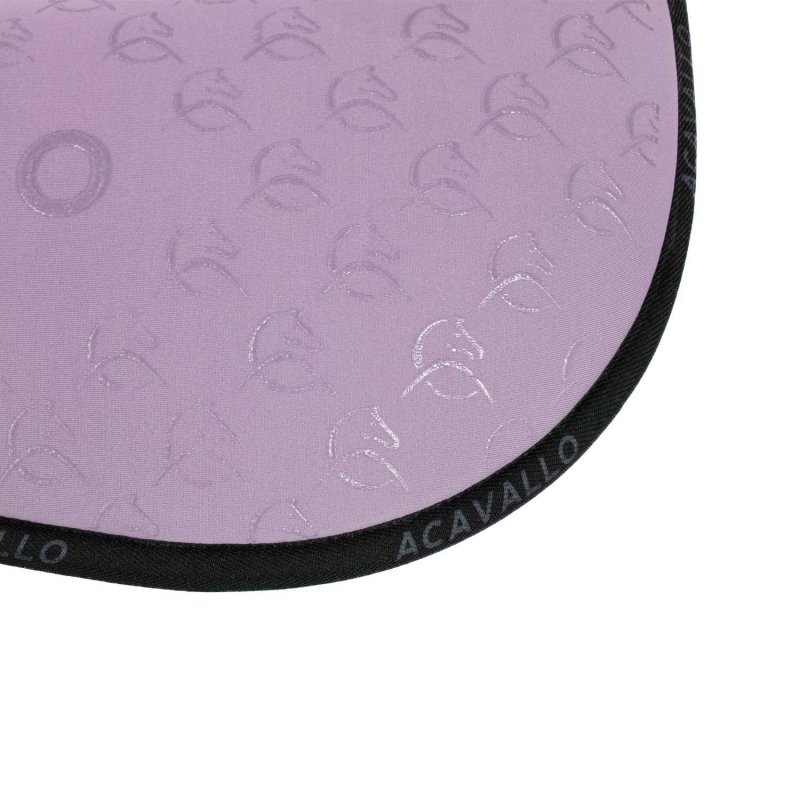 Acavallo Compensatore salto Memory Foam in bambù Grip - Lilla/Nero
