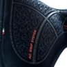 Acavallo Compensatore salto Memory Foam in camoscio AC Grip - Blu - colore grip Ac-Grip System  Silver