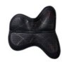 Acavallo Compensatore salto Memory Foam in camoscio AC Grip - Nero - colore grip Ac-Grip System  Silver