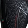 Acavallo Compensatore salto Memory Foam in camoscio AC Grip - Nero - colore grip Ac-Grip System  Silver