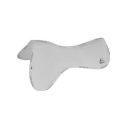 Acavallo Compensatore salto Memory Foam in camoscio - Bianco