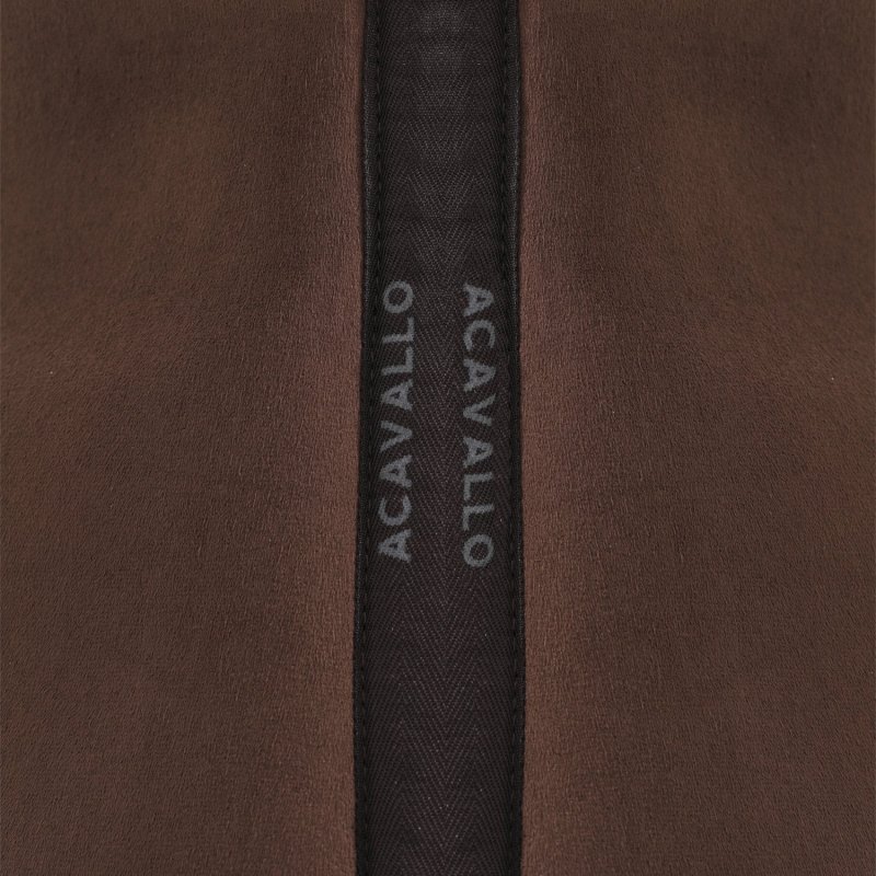 Acavallo Compensatore salto Memory Foam in camoscio - Marrone