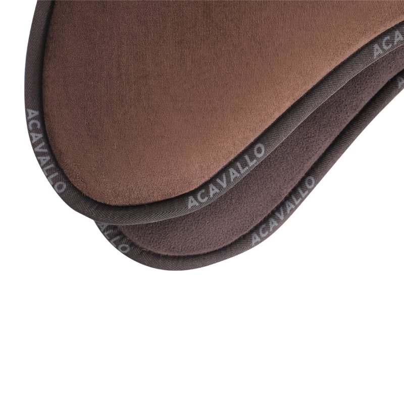 Acavallo Compensatore salto Memory Foam in camoscio - Marrone