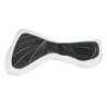 Acavallo Compensatore salto Memory Foam in camoscio e gel - Bianco