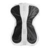 Acavallo Compensatore salto Memory Foam in camoscio e gel - Bianco
