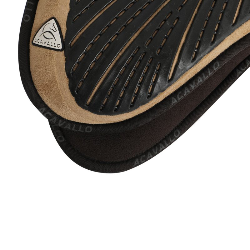 Acavallo Compensatore salto Memory Foam in camoscio e gel - Sabbia