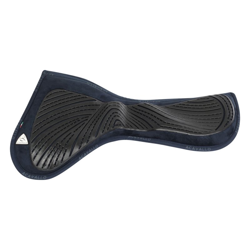 Acavallo Compensatore salto Memory Foam in camoscio e gel - Blu