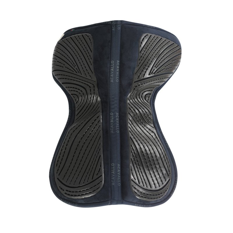 Acavallo Compensatore salto Memory Foam in camoscio e gel - Blu