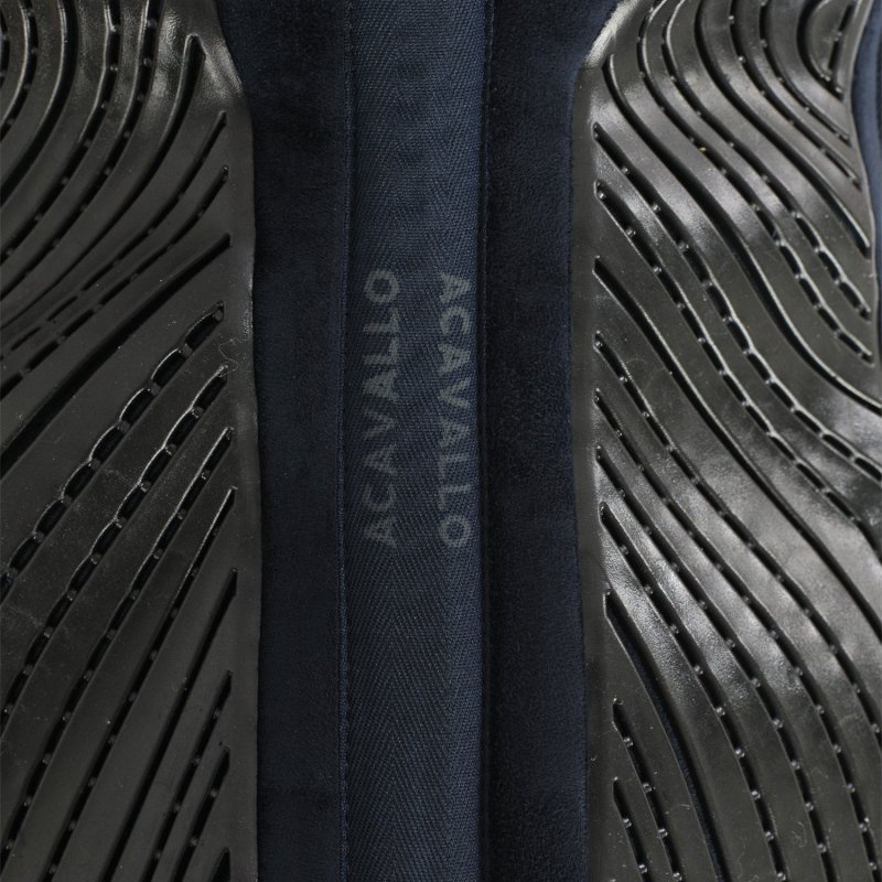 Acavallo Compensatore salto Memory Foam in camoscio e gel - Blu