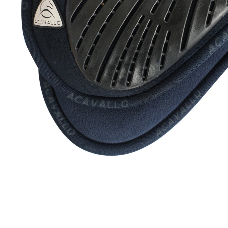 Acavallo Compensatore salto Memory Foam in camoscio e gel - Blu