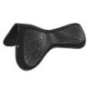Acavallo Compensatore salto Memory Foam in camoscio e gel - Nero