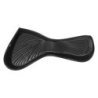 Acavallo Compensatore salto Memory Foam in camoscio e gel - Nero