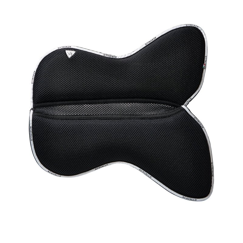 Acavallo Compensatore salto Memory Foam 3D Spacer - Nero