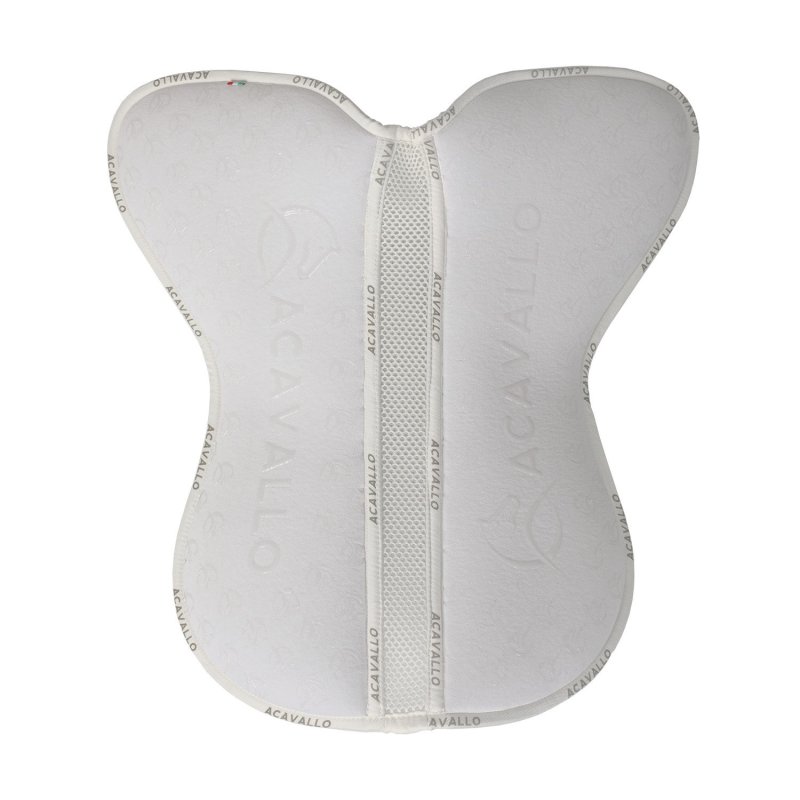 Acavallo Compensatore salto Memory Foam Louvre Grip - Bianco