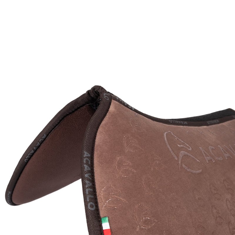 Acavallo Compensatore salto Memory Foam Louvre Grip - Marrone