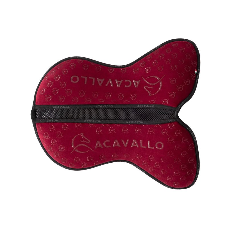 Acavallo Compensatore salto Memory Foam Louvre Grip corto - Vinaccia