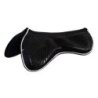 Acavallo Compensatore salto Memory Foam camoscio e gel 3D Spacer - Nero
