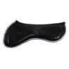 Acavallo Compensatore salto Memory Foam camoscio e gel 3D Spacer - Nero