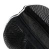 Acavallo Compensatore salto Memory Foam camoscio e gel 3D Spacer - Nero