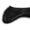 Acavallo Compensatore salto Memory Foam camoscio e gel 3D Spacer - Nero