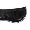 Acavallo Compensatore salto Memory Foam camoscio e gel 3D Spacer - Nero
