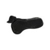 Acavallo Compensatore Memory Foam camoscio e gel Hexagonal - Nero