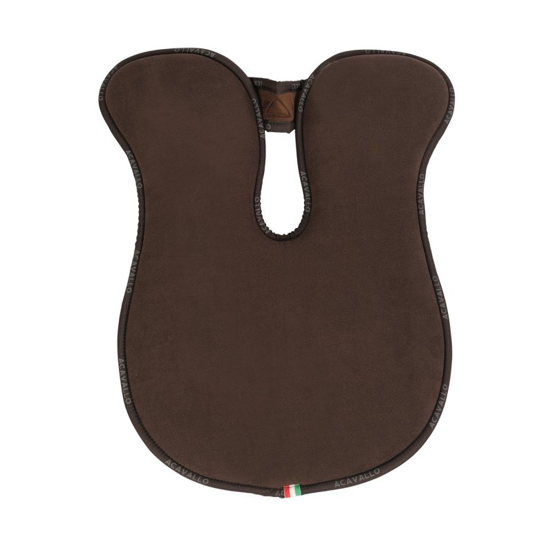 Acavallo Compensatore Memory Foam Hexagonal rialzo anteriore - Marrone
