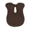 Acavallo Compensatore Memory Foam Hexagonal rialzo anteriore - Marrone