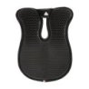 Acavallo Compensatore Memory Foam Hexagonal rialzo anteriore - Nero