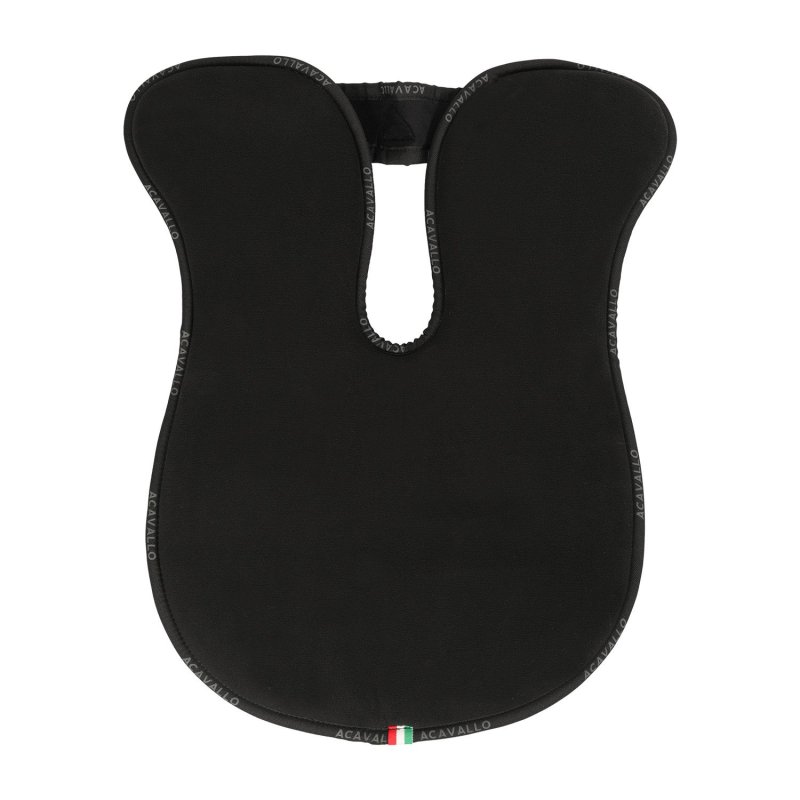Acavallo Compensatore Memory Foam Hexagonal rialzo anteriore - Nero