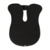 Acavallo Compensatore Memory Foam Hexagonal rialzo anteriore - Nero