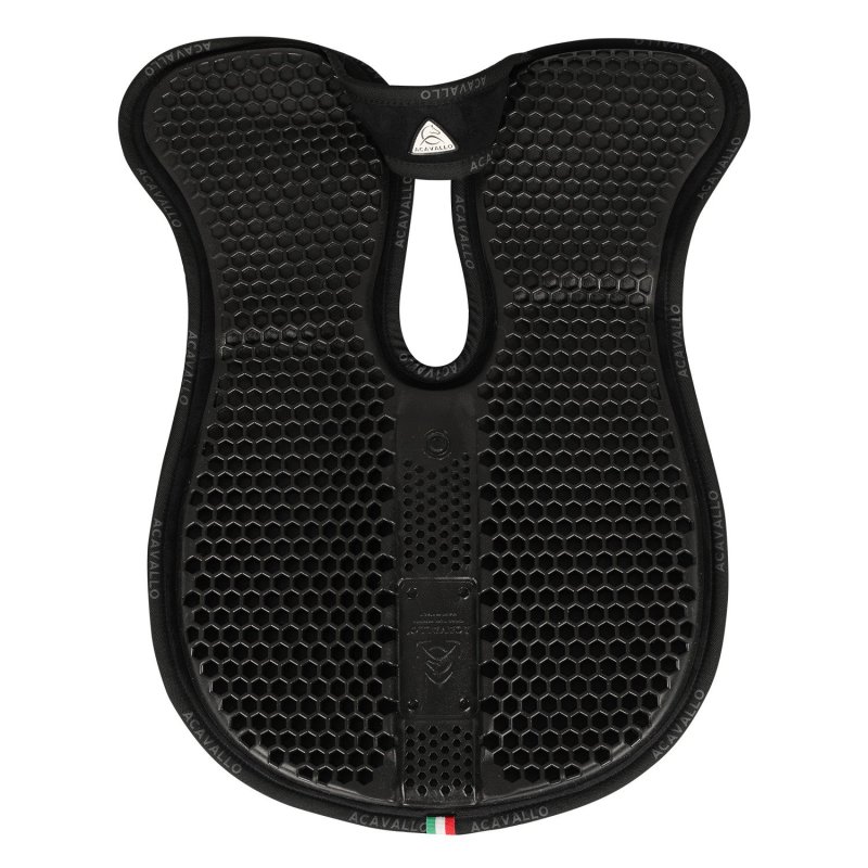 Acavallo Compensatore Memory Foam Hexagonal rialzo posteriore - Nero