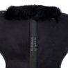 Acavallo Compensatore Memory Foam camoscio e montone sagomato - Nero - colore montone Sheepskin  Black