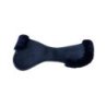 Acavallo Compensatore Memory Foam camoscio e montone sagomato - Blu - colore montone Sheepskin  Blue