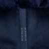 Acavallo Compensatore Memory Foam camoscio e montone sagomato - Blu - colore montone Sheepskin  Blue
