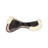 Acavallo Compensatore Memory Foam montone sagomato e gel - Sabbia - colore montone Sheepskin  Natural