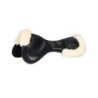 Acavallo Compensatore Memory Foam montone sagomato e gel - Nero - colore montone Sheepskin  Natural