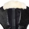 Acavallo Compensatore Memory Foam montone sagomato e gel - Nero - colore montone Sheepskin  Natural