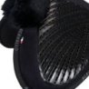 Acavallo Compensatore Memory Foam montone sagomato e gel - Nero - colore montone Sheepskin  Black