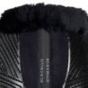 Acavallo Compensatore Memory Foam montone sagomato e gel - Nero - colore montone Sheepskin  Black