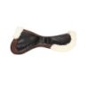 Acavallo Compensatore Memory Foam montone sagomato e gel - Marrone - colore montone Sheepskin  Natural