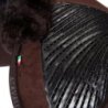 Acavallo Compensatore Memory Foam montone sagomato e gel - Marrone - colore montone Sheepskin  Brown