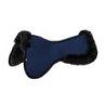 Acavallo Compensatore salto Memory Foam rivestito in montone - Blu - colore montone Sheepskin  Black