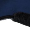 Acavallo Compensatore salto Memory Foam rivestito in montone - Blu - colore montone Sheepskin  Black