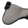 Acavallo Compensatore salto Memory Foam rivestito in montone - Grigio - colore montone Sheepskin  Black
