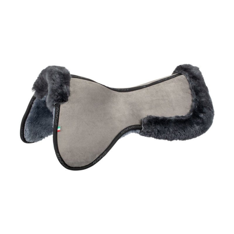 Acavallo Compensatore salto Memory Foam rivestito in montone - Grigio - colore montone Sheepskin  Grey