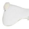 Acavallo Compensatore salto Memory Foam rivestito in montone - Bianco - colore montone Sheepskin  White