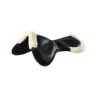 Acavallo Compensatore Memory Foam montone sintetico e gel - Nero - colore lana sintetica Eco-Wool  Natural