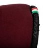 Acavallo Compensatore Memory Foam in montone Withers Free - Vinaccia - colore montone Sheepskin  Black